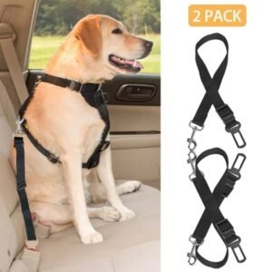 Adjustable Pet Car Seat Belt (2Pcs)